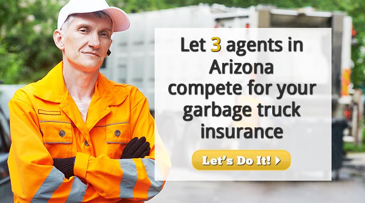 Arizona Garbage Truck Insurance Quotes