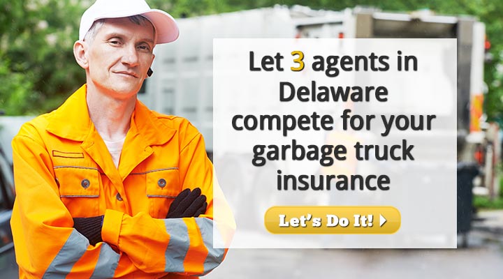 Delaware Garbage Truck Insurance Quotes
