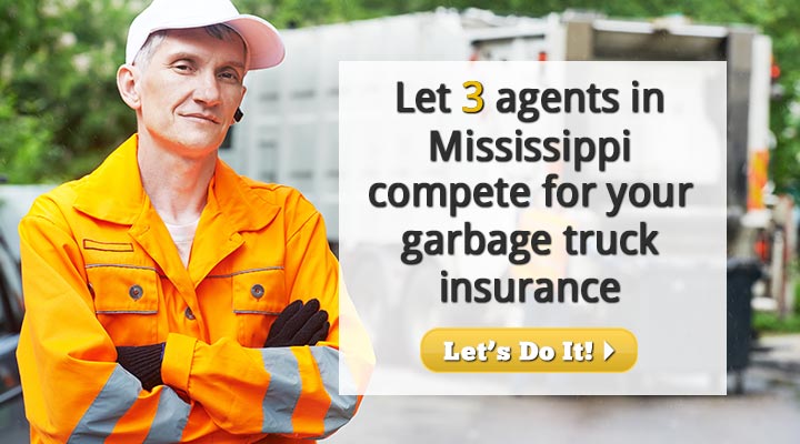 Mississippi Garbage Truck Insurance Quotes